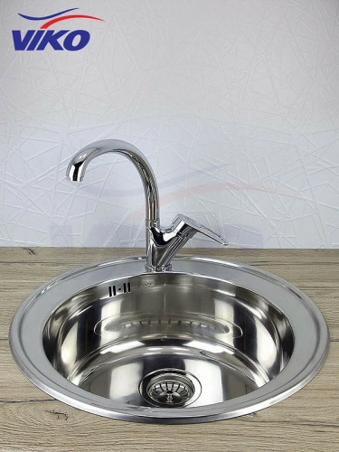 Смеситель для кухни Viko V-6614 Хром