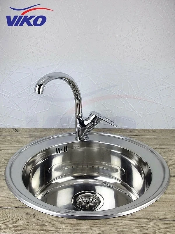 Смеситель для кухни Viko V-6614 Хром