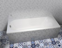 Акриловая ванна WellWant Aurora 150x70 WWVM1112W без гидромассажа