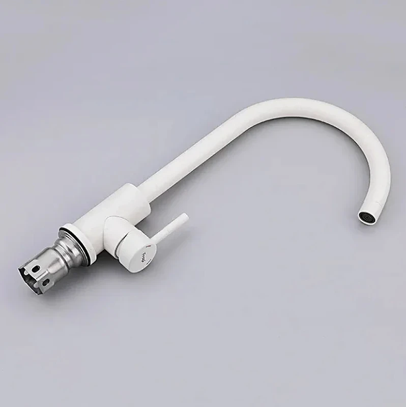 Смеситель для кухни Frap F40899-1 Белый
