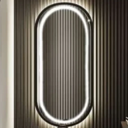 Зеркало Azario Виола-лофт 50 LED-00002430 с подсветкой с сенсорным выключателем стекло