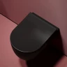 Унитаз Ceramicanova Modena Rimless CN6063MB подвесной Черный матовый с сиденьем Микролифт фарфор подвесной