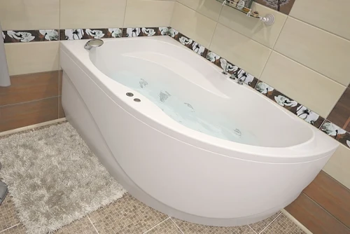 Акриловая ванна Aquanet Graciosa 150x90 L 205325 без гидромассажа