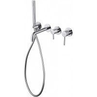 Смеситель для ванны Abber Wasser Kreis AF8130 Хром латунь встраиваемый