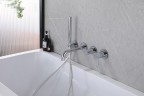 Смеситель для ванны Abber Wasser Kreis AF8130 Хром латунь встраиваемый