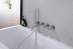 Смеситель для ванны Abber Wasser Kreis AF8130 Хром латунь встраиваемый