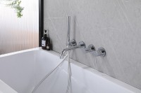 Смеситель для ванны Abber Wasser Kreis AF8130 Хром латунь встраиваемый