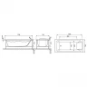 Акриловая ванна Jacob Delafon Sofa 170x75 E60515RU-01 без гидромассажа