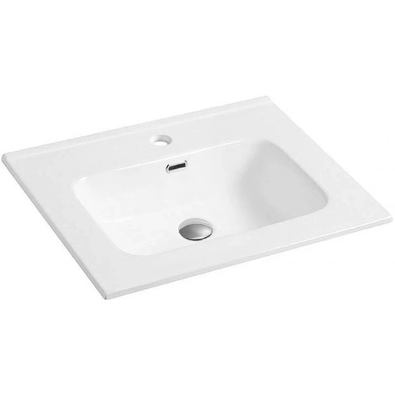 Раковина CeramaLux 61 9060D Белая глянцевая