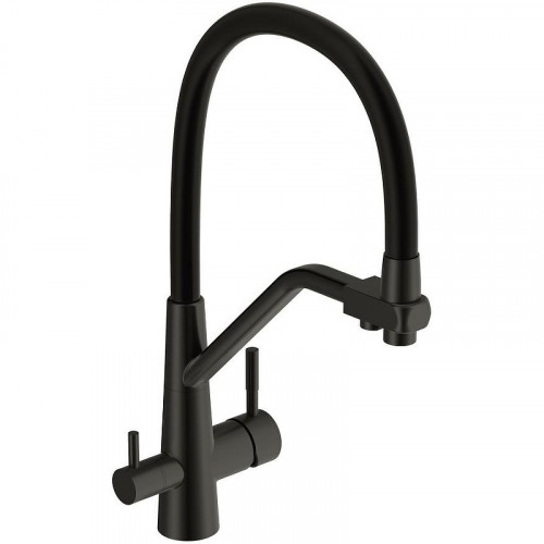 Смеситель для кухни Cersanit Vivo 68218 Черный матовый