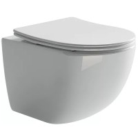 Комплект унитаза Ceramicanova Form CN3009 с инсталляцией Geberit Duofix Sigma UP320 111.300.00.5 с сиденьем Микролифт фарфор подвесной