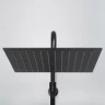 Душевая система WasserKRAFT A29901 с термостатом Черная матовая латунь на стену