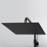 Душевая система WasserKRAFT A29901 с термостатом Черная матовая латунь на стену