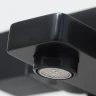 Душевая система WasserKRAFT A29901 с термостатом Черная матовая латунь на стену