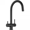 Смеситель для кухни Swedbe Selene Plus 8042B Черный матовый