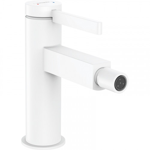 Смеситель для биде Hansgrohe Finoris 76200700 Белый матовый латунь