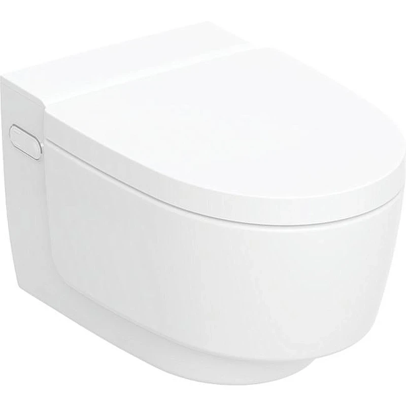 Умный унитаз подвесной Geberit AquaClean Mera Classic 146.200.11.1 цвет Белый с сиденьем Микролифт