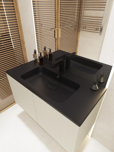 Раковина Florentina Палермо 100 10.230.01000.302 цвет Антрацит