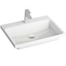Раковина Ravak Comfort 60 XJX01260001 Белая фаянс полувстраиваемая