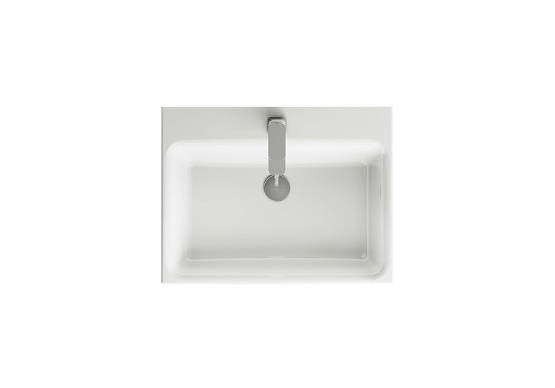 Раковина Ravak Comfort 60 XJX01260001 Белая фаянс полувстраиваемая