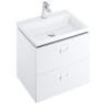 Раковина Ravak Comfort 60 XJX01260001 Белая фаянс полувстраиваемая