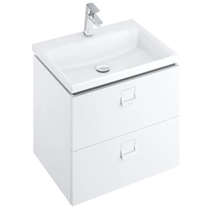 Раковина Ravak Comfort 60 XJX01260001 Белая фаянс полувстраиваемая