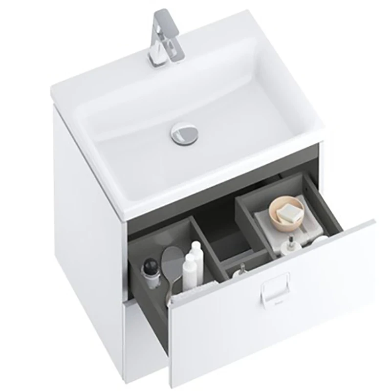 Раковина Ravak Comfort 60 XJX01260001 Белая фаянс полувстраиваемая