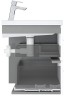 Раковина Ravak Comfort 60 XJX01260001 Белая фаянс полувстраиваемая