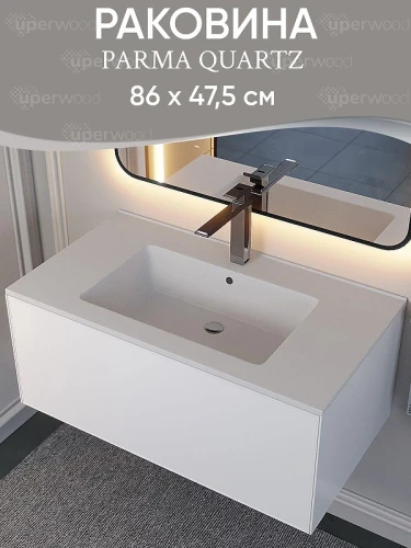 Раковина Uperwood Parma Quartz 86 291003009 цвет Жасмин