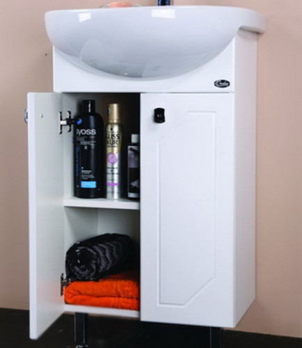 Тумба под раковину Onika Канны 50 Белая МДФ / ЛДСП