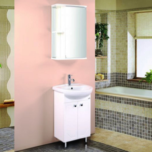 Тумба под раковину Onika Канны 50 Белая МДФ / ЛДСП