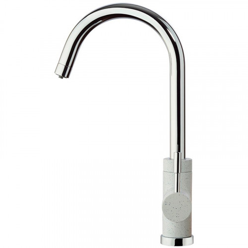 Смеситель для кухни Paini Cox 7890643CR3V11L2KM Белый матовый Хром