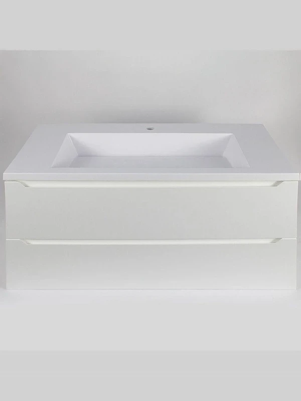 Раковина Uperwood Infinity 100 45383433000 цвет Белый глянцевый