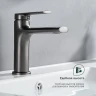 Смеситель для раковины Splenka S50.10.09 Графит матовый