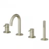 Смеситель на борт ванны Newform X-Steel 316 69682XC.59.098 цвет Pale Gold