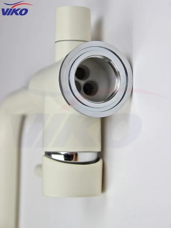 Смеситель для кухни Viko V-5044 Белый латунь на столешницу