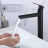Смеситель для раковины Splenka S223.15.06 Черный матовый