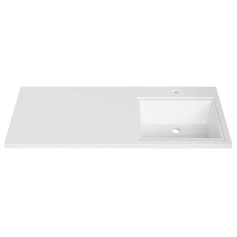 Тумба с раковиной DIWO Тольятти 110 R цвет Белый