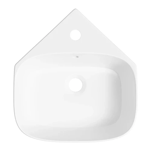Раковина подвесная Wellsee WC Area 39 30180100S цвет Белый глянцевый