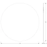 Зеркало Evoform Colora d90 BY 0455 с окантовкой - Черный цвет стекло