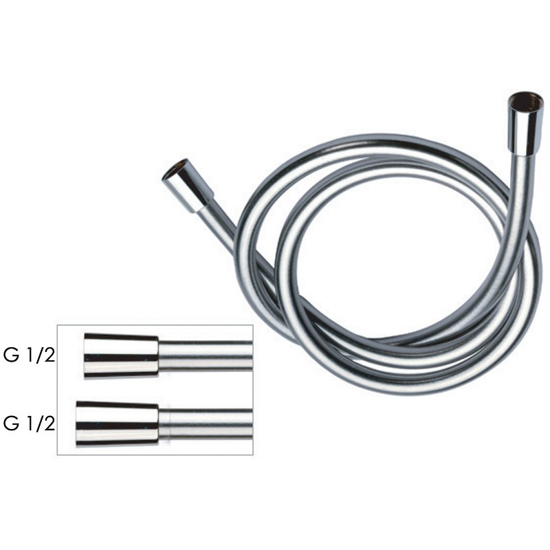 Душевой шланг Remer 332CN2G120BO Белый матовый пластик