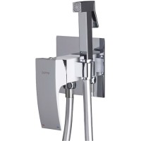 Гигиенический душ со смесителем Gappo Jacob G7207-1 Хром латунь встраиваемый