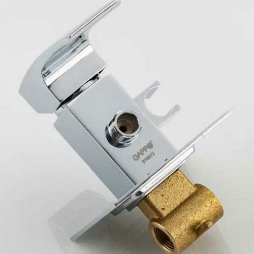 Гигиенический душ со смесителем Gappo Jacob G7207-1 Хром латунь встраиваемый