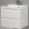 Тумба под раковину BelBagno Marino 70 MARINO-700-2C-SO-BL-P подвесная Bianco Lucido МДФ / ЛДСП