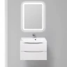 Тумба под раковину BelBagno Marino 70 MARINO-700-2C-SO-BL-P подвесная Bianco Lucido МДФ / ЛДСП