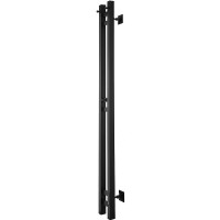 Электрический полотенцесушитель Energy Dart 1200x100 EETR0DART12010R905M Черный матовый нержавеющая сталь