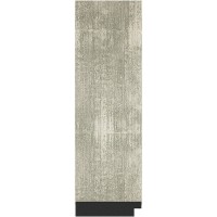 Зеркало Evoform Exclusive Floor 201х111 BY 6182 с фацетом в багетной раме - Алюминий 90 мм стекло