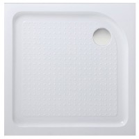 Акриловый поддон для душа BelBagno Tray 80x80x15 Белый  с антискользящим покрытием