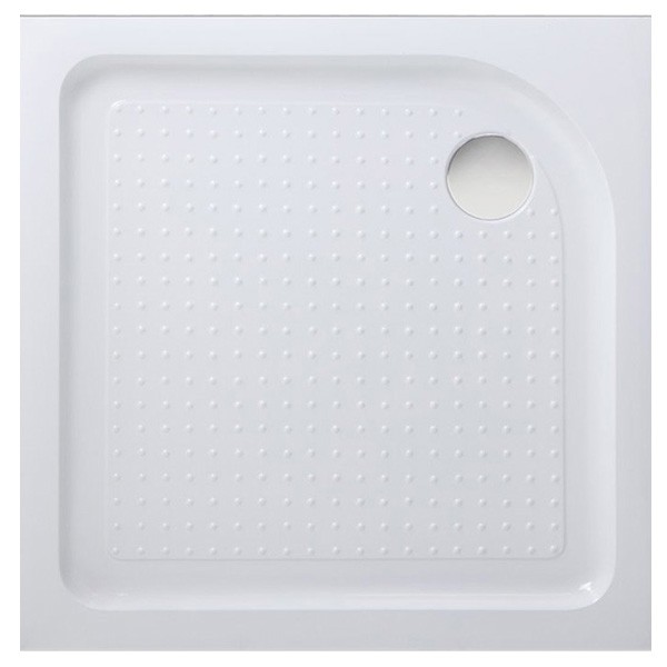 Акриловый поддон для душа BelBagno Tray 80x80x15 Белый  с антискользящим покрытием
