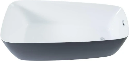 Акриловая ванна Aquanet Family Trend 90778-MW-MB 170x78 293087 цвет Черный матовый Белый